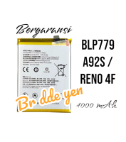 Baterai For Oppo A92S . RENO 4F . BLP779 BLP 779 BLP-779 Battery Batere Batrei Batrai Bateray Batre 