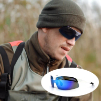 【GUGA】可換片配鏡掀蓋式偏光太陽眼鏡(可調整鼻腳墊 偏光UV400 近視可配鏡 P1126)