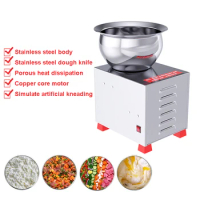 Electric 2/5/8kg Flour Mixers Stainless Steel Dough Kneading Machine Pasta Stirring Making Bread 220V
