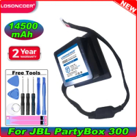 LOSONCOER Brand New 14500mAh Battery for JBL PartyBox 300 JBLPARTYBOX300CN Speaker Battery PartyBox300 SUN-INTE-125