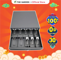Két đựng tiền, hộp đựng Tiền Thu Ngân GREENBAR Ngăn kéo đựng tiền chất liệu Thép dày 0.8mm, tự động 