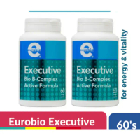 Fast delivery Eurobio Executive Bio B-Complex 60's Exp 2027 High Strength Vitamin B Complex Boost E