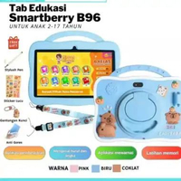 SMARTBERRY Kids Study Tab B96 - Tablet Anak Android 4/128GB 7 Inch 2 Kamera Bluetooth Wifi Layar Jer