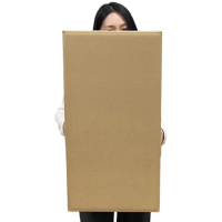 【CLEAN 克林】大型優質紙箱5入組(36.5X36.5X67.8cm 五層AB浪 厚度7mm 瓦楞紙箱 貨運紙箱 搬家紙箱)