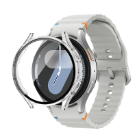 【Timo】SAMSUNG三星 Galaxy Watch 7 44mm 一體全包式手錶保護殼-透明