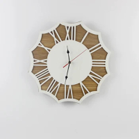 Wooden Wall Clock Creative Modern Wall Clock Retro Pocket Watch Decoration Crafts Natural Wall Clock Antique Style Clocks