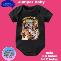 Baju bayi jumper baby MUHAMMAD ALI BOXING | UFC | MMA bodysuit jumpsuit baby jumper kids laki-laki p