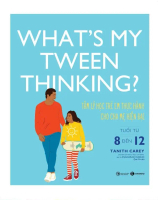 Sách - What’s my tween thinking? Tâm lý học trẻ em thực hành cho cha  mẹ hiện đại có con tuổi từ 8 đ
