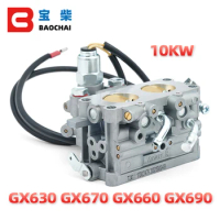 Gasoline Generator Accessories Honda GX630 GX670 GX660 GX690 10KW 2V78 Carburetor