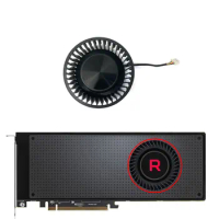 75mm 4pin BFB1012SHA01 BV5 RX VEGA56 VEGA64 Cooler Fan For AMD XFX Radeon RX VEGA 64 56 SILVER Graphics Card Fan