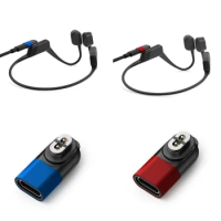 Charging Adapters 90 Degree Bending Bone Conductions Headphones Adapters for AS800 AS803 AS810