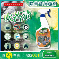 吹苔清-除青苔清潔劑-噴槍型550ml/瓶(預防小黑蚊蟲)