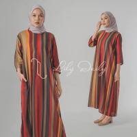 Daster Rayon Viral  Motif Kekinian Lengan 3/4 Jumbo PB 125 Busui Wanita Dress Bumil