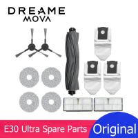 Original Dreame E30 Ultra for L10s Heat Mijia M30 S Robot Cleaner Spare Parts Rubber Main/ TriCut / 