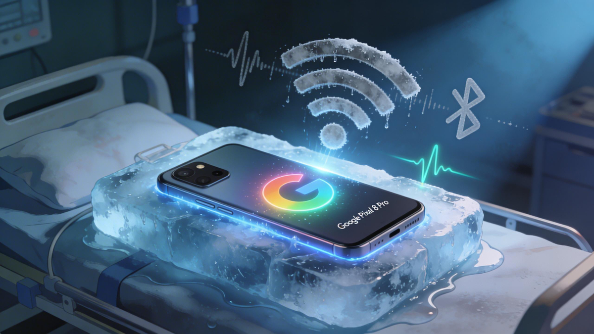 Pixel 8 Pro の奇妙な熱関連バグで Wi-Fi と Bluetooth が使用不能に