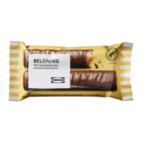 BELÖNING 牛奶巧克力片, 燕麥/焦糖 雨林聯盟認證, 40 公克