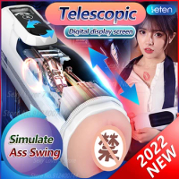 Leten 380 IV Automatic Telescopic Masturbator Piston Heating Thrusting Moan Voice Male Masturbation Machine Sex Toy For Men Gay