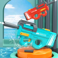 High-pressure Water Guns Automatic Bursting Blasting Water Gun Continuous Launch Water Gun Water Gun Toy for Outdoor Beach Pool