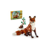 【LEGO 樂高】積木 創意百變系列3合1森林動物 紅狐狸 31154(代理版)