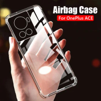 Shockproof Airbag Phone Case For Oneplus ACE Soft Silicon Back Cover On Oneplus 10R