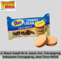 Bravo Supermarket Tulungagung - Okebis Cookies Cream Chocomalt 180gr