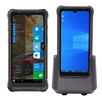 New 6.5 Inch Windows 10 Handheld PDA Terminal 4G Lte Wifi Bluetooth 8G RAM 128GB Barcode Scanner Intel N5100 Rugged Tablet PC