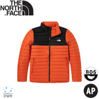 【The North Face】男 700FP 防潑水輕羽絨保暖外套 AP《赭橘》4NG4/羽絨外套/夾克(悠遊山水)