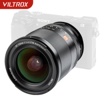 Viltrox Lens 13mm 23mm 33mm 56mm F1.4 Auto Focus Ultra Wide Angle Lens APS-C for Sony E-Mount Camera A6000 A6400 A7 A7III A7RII
