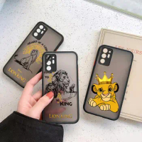 Disney The King Lion Simba Hakuna Matata Case for Samsung NOTE 20 10 9 8 A13 A12 A10 A11 7 A04E A04 A03S A03 ULTRA Plus 5G Cover