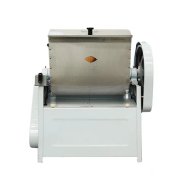 Dough Mixer Commercial Horizontal Kneading Machine Stainless Steel Bucket Flour Electric Bread Automatic Food Processor