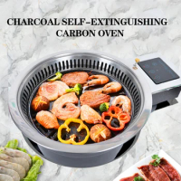Charcoal bbq grills Outdoor grill Commercial self-extinguishing carbon ovens japanese table grill wood charcoal carbonization o