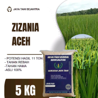 J Benih Padi Unggul zizania Aceh  Kemasan 5KG Berkualitas Tinggi untuk Pertanian Anda