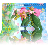 Digimon Playmat Lilimon DTCG CCG Board Game Trading Card Game Mat Anime Mouse Pad Duel Desk Mat Gaming Accessories Zone Free Bag