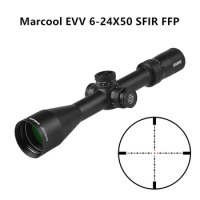 Hunting MARCOOL 6-24X50 FFP 308 win available Tactische Optical sight Spotting scope for rifle hunting