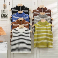 tangtop/TurtleNeck/TanktopRajut/Tanktopsalurkerahtinggi/rajutwanita/Inner
