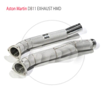 HMD Exhaust Manifold Downpipe for Aston Martin DB11 Car Accessories Muffler With Catalytic Converter Header Without Cat Pipe