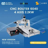 Zaiku CNC Router 6040 4 Axis CNC PCB Milling with 2.2 KW Spindle