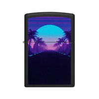 ไฟแช็ก 49809 Sunset Black Light Design (หลากสี)