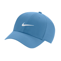 Nike 帽子 Legacy91 男女款 天空藍 鴨舌帽 老帽 基本款 經典 高爾夫球帽 可調式 DH1640-469