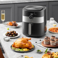 Large Capacity Air Fryers Without Oil Intelligent Automatic Airfryer Machine Multifunctional Electric Oven Air Fryer Accesorios