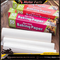 【COD】50m Kertas pembakar kalis minyak Non Stick Oil Grease Proof Baking Paper Roll Air Fryer Oven Pa