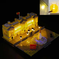 LED for Lego Architecture Buckingham Palace 21029 Brick USB Lights Kit With Battery Box-（Not include Lego Bricks)