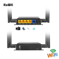 KuWFi WE826 4G LTE Router Openwrt Wireless Router Unlock Sim Wifi Router CAT4 150Mbps 4G Modem with 4 antennas &amp;Sim Card Slot
