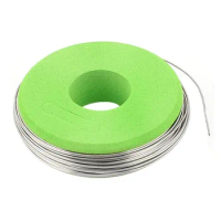 7.5m 24.6ft Nichrome Wire Dia 0.5mm Cr20Ni80 Heating Wire 24 Gauge AWG Roll 5.551Ohm/m Resistance Wire for Heating Elements