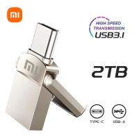 Xiaomi USB Flash Drive 2TB 128GB 32GB OTG โลหะ USB 3.1ไดรฟ์ปากกา64GB Type C ความเร็วสูง Pendrive Mini Flash Drive Memory Stick