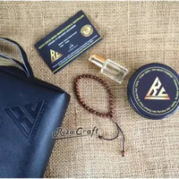 Gelang Tasbih Kayu Kokka Kaukah 33 Coklat. Asli- Bersertifikat by Riza Craft