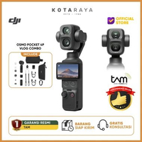 DJI Osmo Pocket 4P kamera vlog garansi Resmi vlog combo