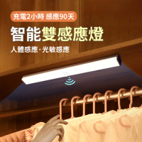 OMG USB充電 磁吸式LED感應燈管 升級版多功能 智能感應燈 小夜燈 宿舍燈 21cm（停電應急感應燈）