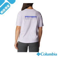 Columbia哥倫比亞 女款-North Cascades 短袖上衣-紫色 UAR35450PL