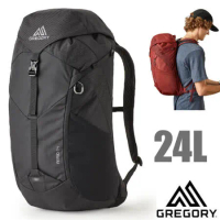 【美國 GREGORY】 ARRIO 24 多功能健行登山背包(24L_附全罩式防雨罩)/136974 碳黑